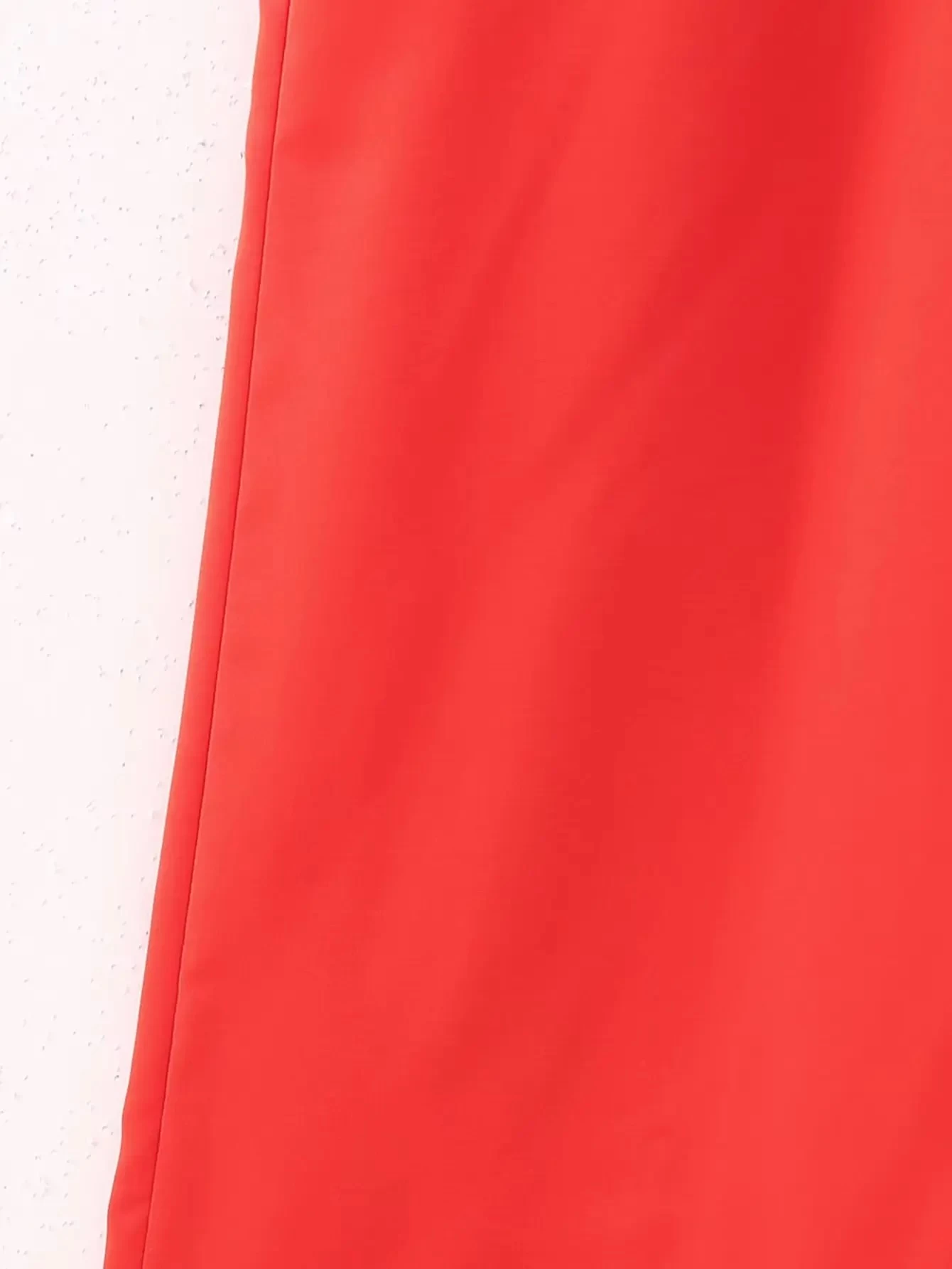 Womens Red Halter Sleeveless Long Wide-leg Jumpsuit Vintage Sleeveless - Image 5