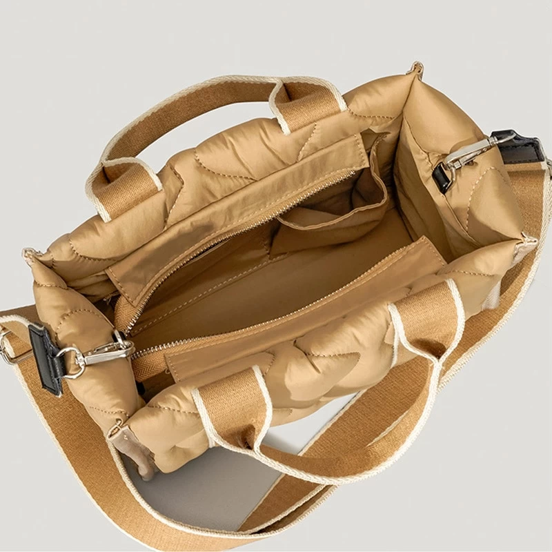 Women’s Quilted Crossbody Bag - Image 6