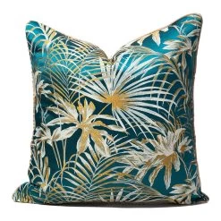 Cushion Flora Orchid Jacquard