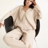 Loungewear Khaki Pure Cotton Sleepwear Set