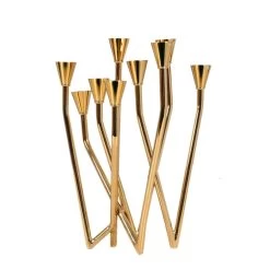 Candlestick Centrepiece – Gold 9 Arm
