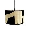 Abstract Black And White Lamp Shade Handmade Bamboo Pendant Lamps