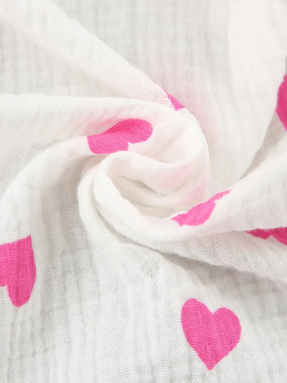 Womens Cotton Pajamas Loungewear Heart 2 Piece Sets - Image 5