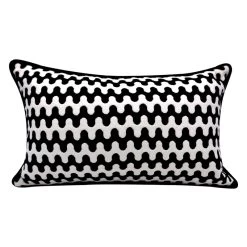 Industrial Black & White Art Cushion Cover