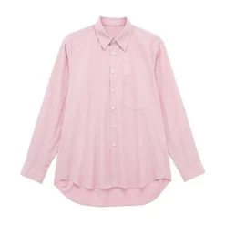 Pastel Pink Or Green Relaxer Loungewear Shirt And Drawstring Pant Set