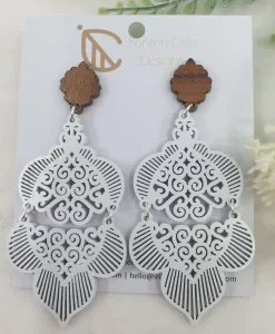 Women’s Moroccan Inspired Patterned Earrings
