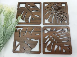 Leaf Coasters – X4