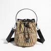 Women’s Quilted Bucket Shoulder Bag