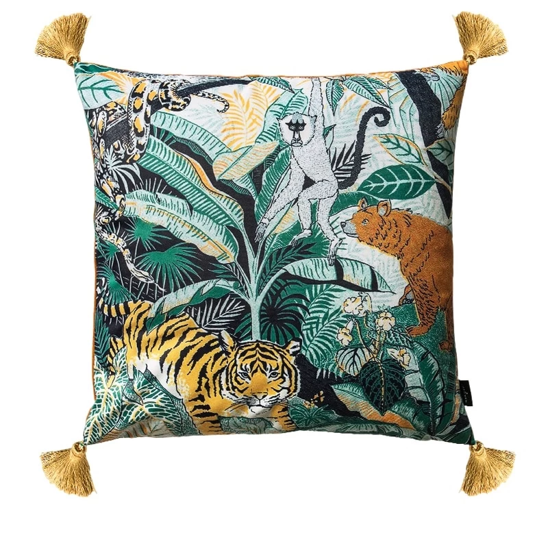 Cushion Artistic Jungle Animal Collection