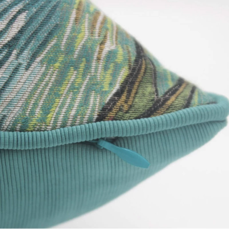 Jungle Birds Jacquard Art Cushion - Image 6