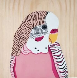 Australian Art Pip The Budgie