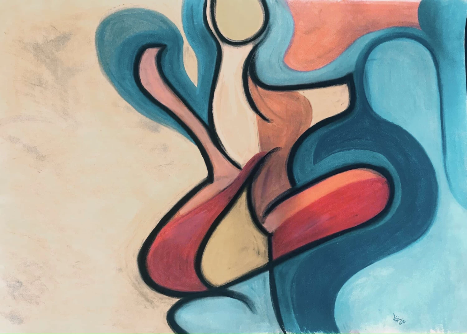 Original Art WOMEN IN CHAIR Vol 1