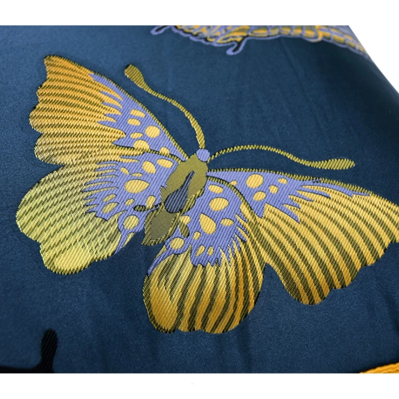 Cushion Modern Butterfly Jacquard Art - Image 3