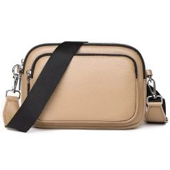 Women’s Camera Crossbody Leather Bag