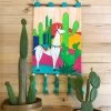 Australian Art Lola Lal Lama Wall Hanging