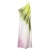 Women’s Tie Dye Backless Long Summer Dress
