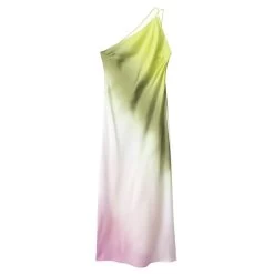 Women’s Tie Dye Backless Long Summer Dress