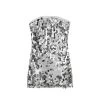 Womens Strapless Silver Beaded Tube Backless Party Mini Dress
