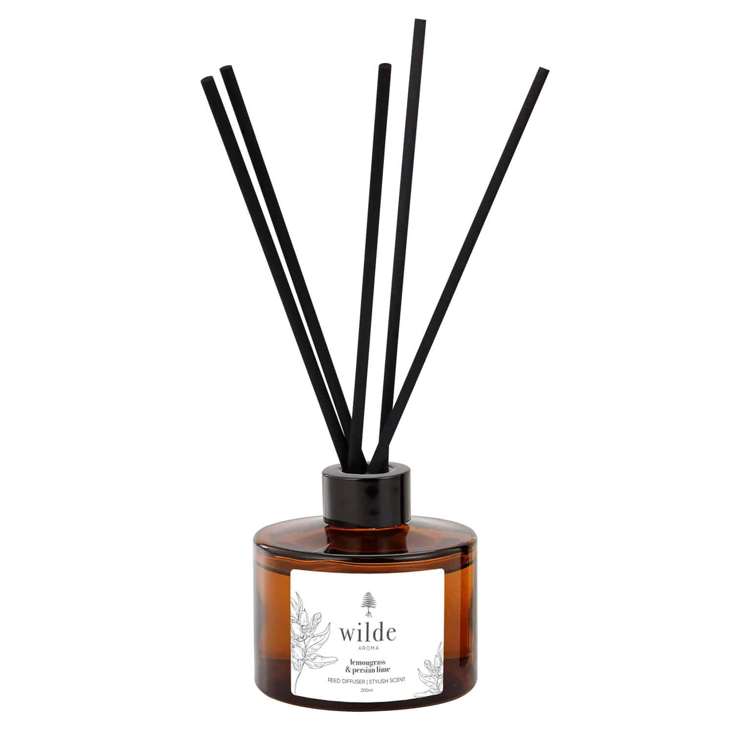 Reed Diffuser Lemongrass & Persian Lime By Wilde Aroma
