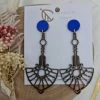 Women’s Art Deco Wooden Earrings