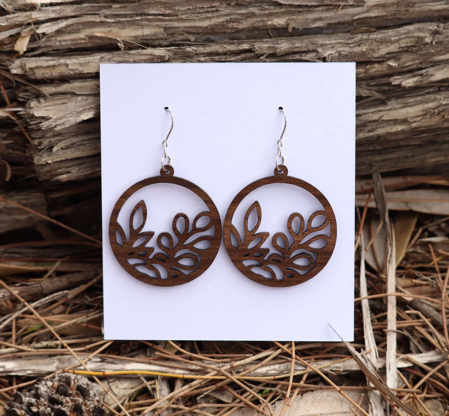 Women’s Ironton Cole Leaf Earrings