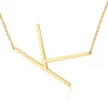 Initial Letter Necklace Pendant (PERFECT GIFT)