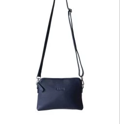 Hoopla Navy Mini Crossbody Bag