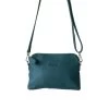 Hoopla Teal Mini Crossbody Slouch Bag