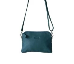 Hoopla Teal Mini Crossbody Slouch Bag