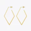 Women’s Geometric Big Rhombus Earrings