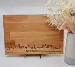 Ironton Cole Melbourne Skyline, Australian Made Cheese Board
