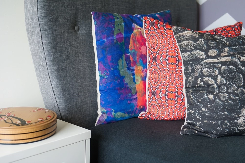 Fish Drying Linen Cushion - Image 4