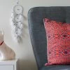 Fish Drying Linen Cushion