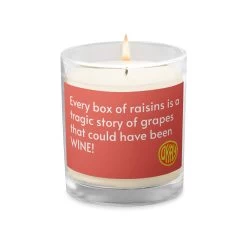 Sarcastic Raisin Soy Candle