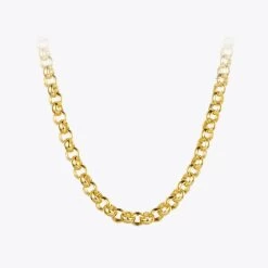 Gold Chain Choker Necklace