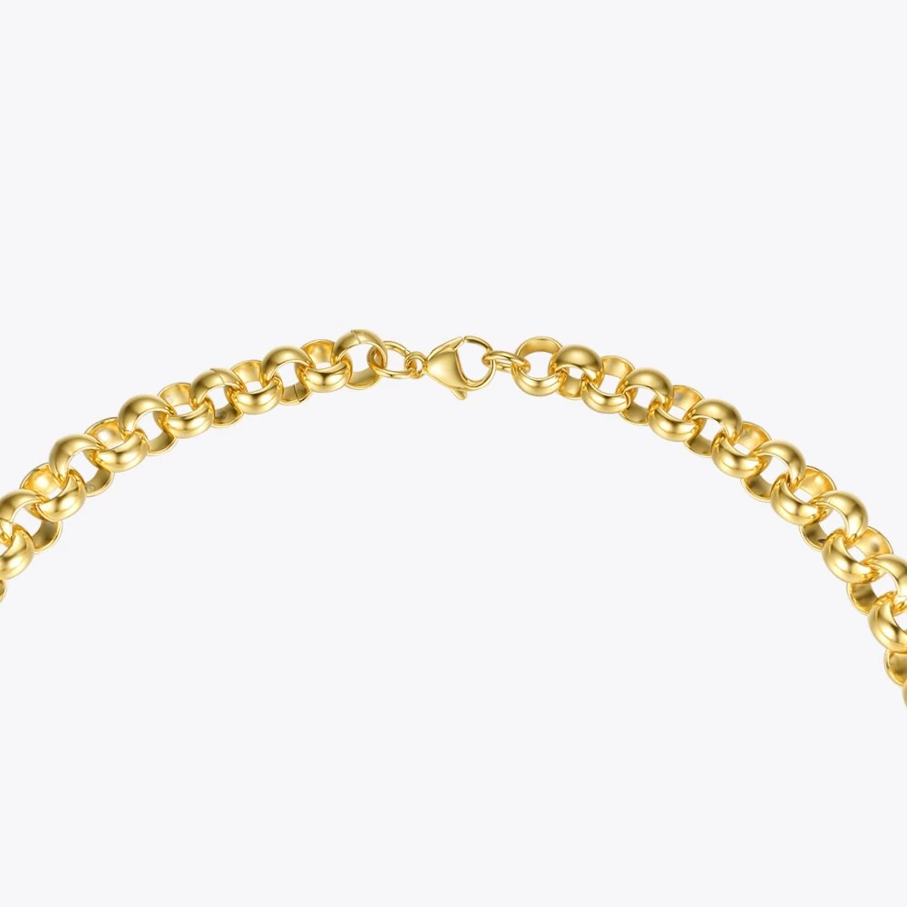Gold Chain Choker Necklace - Image 2