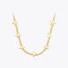 The Classic Snake Chain Stars Choker Necklace