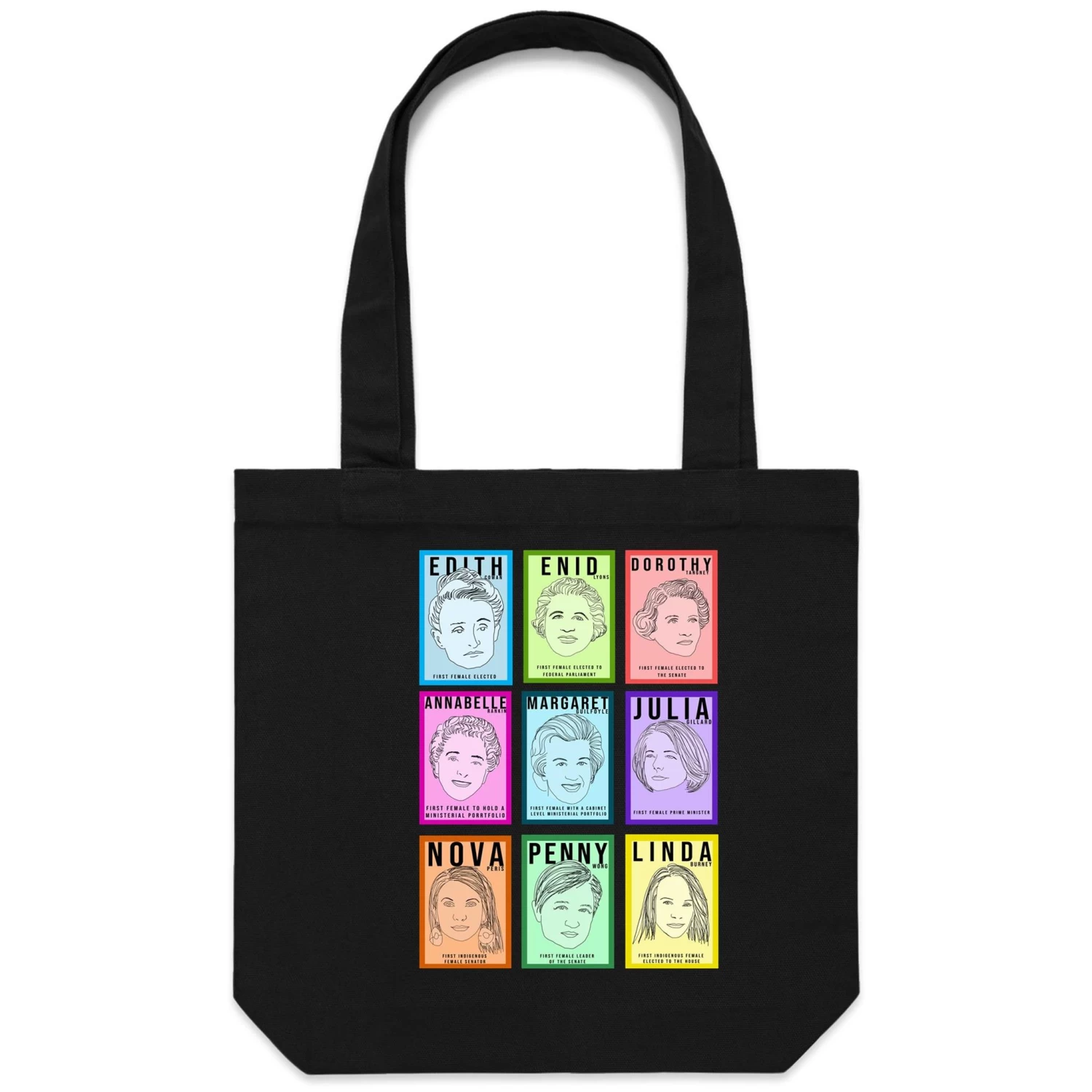 High Tee’s VOTES FOR WOMEN Tote Bag - Image 2
